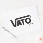 Vato loco Skateboard decal Ovaler Aufkleber (Umschlag)