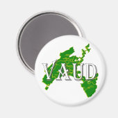 Vaud Magnet (Vorderseite/Rückseite)