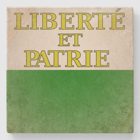 Vaud Steinuntersetzer (Vorderseite)