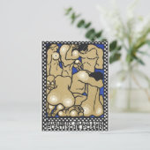 Vaudeville Act 4: Bumbery Blads & Cie, Plastic Pos Postkarte (Stehend Vorderseite)