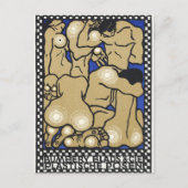 Vaudeville Act 4: Bumbery Blads & Cie, Plastic Pos Postkarte (Vorderseite)
