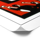 Vaudeville All Star 1938 WPA Poster (Ecke)