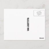 Vaudeville, Circus zeigt Postkarte (Rückseite)