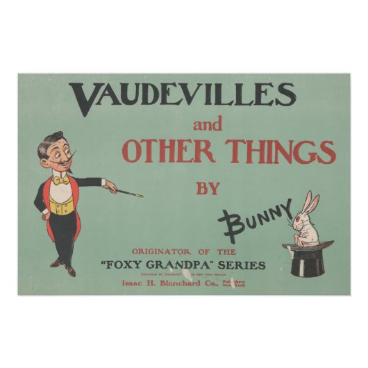 Vaudeville und andere Dinge von Rupert Bunny Poster (Vorderseite)