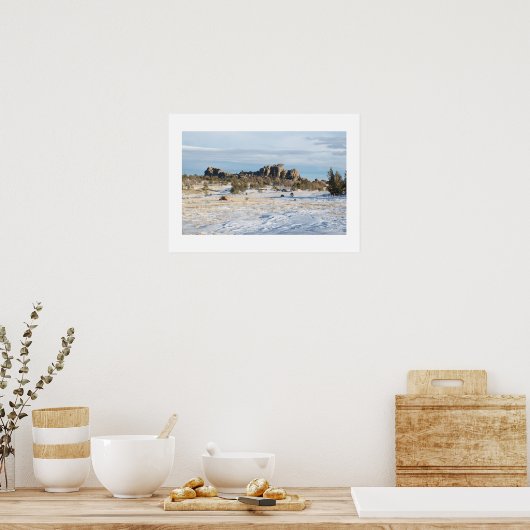 Vaudewoo - WY, USA Poster (Küche)