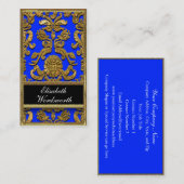 Vaudreante Kyles Damast beruflich Visitenkarte (Vorne/Hinten)