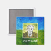 Vaughan Williams Magnet (Vorderseite/Rückseite)