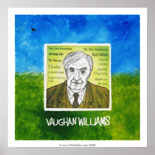 Vaughan Williams-Poster Poster (Vorne)