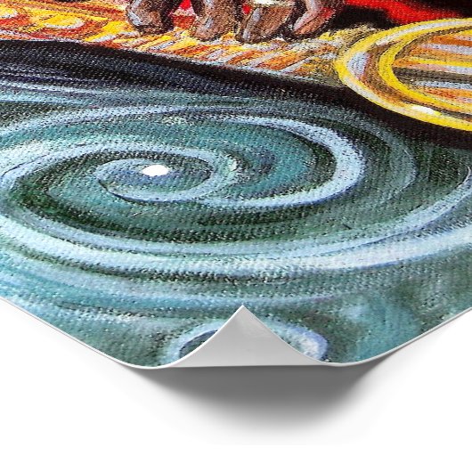 Vaughn and his Sax Poster (Ecke)