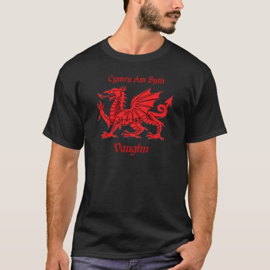 Vaughn Waliser Drache T-Shirt (Vorderseite)