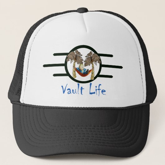 Vault Life Truckerkappe (Vorderseite)