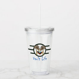 Vault Life Tumbler Acryltrinkbecher