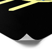 Vault-Life-Wall-Poster Poster (Ecke)