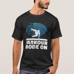 Vault Parkour Mode on Extreme Sport Free Running P T-Shirt