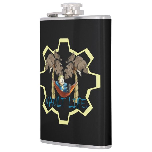 Vault-Rettungsflasche Flachmann (Links)