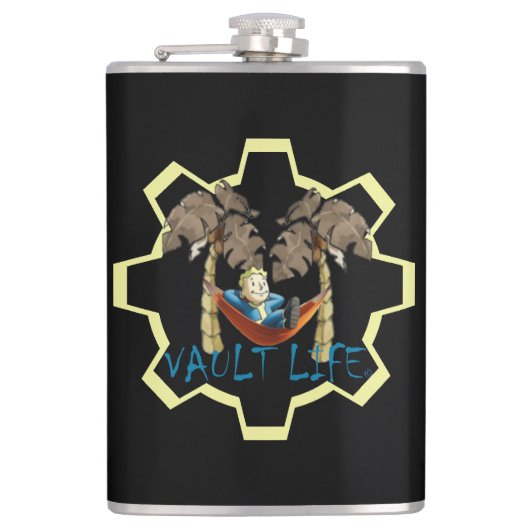 Vault-Rettungsflasche Flachmann (Vorderseite)