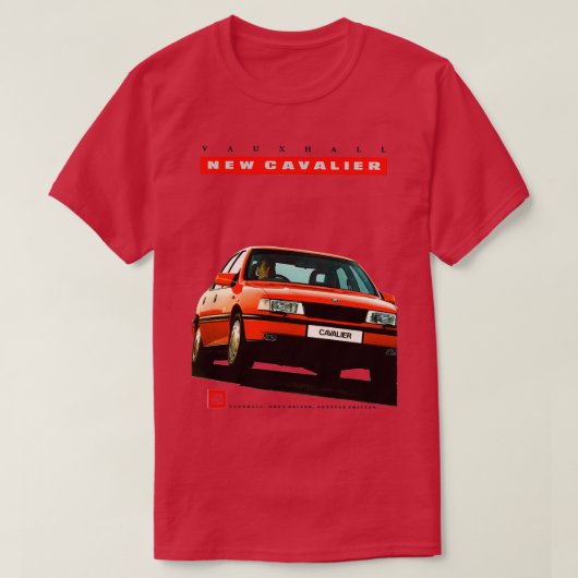 VAUXHALL CAVALIER T-Shirt (Design vorne)