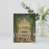 Vauxhall Gärten, 1808 Postkarte (Stehend Vorderseite)