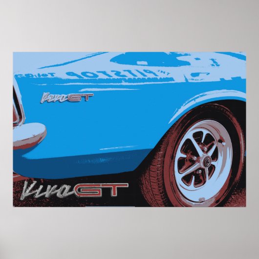 Vauxhall Viva HB GT Poster (Vorne)