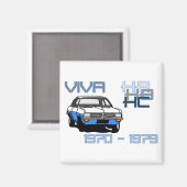 Vauxhall Viva HC Magnet (Vorderseite/Rückseite)