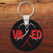 VAXED - Ich wurde gegen COVID-19 geimpft Schlüsselanhänger (Vorderseite)