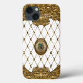 Vaylecourt Elegant Monogram Case-Mate iPhone Hülle (Rückseite)