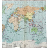 Vazhneishie Inostrannye Krugosvetnye Zkspeditsii Duschvorhang (Vorderseite)