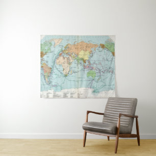 Vazhneishie Inostrannye Krugosvetnye Zkspeditsii Wandteppich