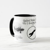 VB-3 Bombing Squadron. -. WW2 Tasse (Vorderseite Links)