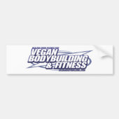VBB_logo vegane Bodybuilding Autoaufkleber (Vorne)