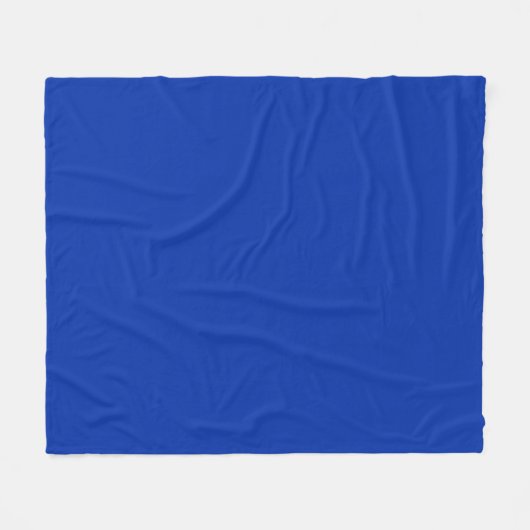 "VBRANT Blue" KUNSTBAR Fleecedecke (Vorderseite (Horizontal))