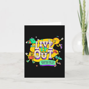 VBS 2025 Live It Out Liebe wie Jesus Vacation Bibl Karte