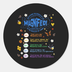 Vbs 2025 Magnified Smallest Insects Adventure Vbs Runder Aufkleber