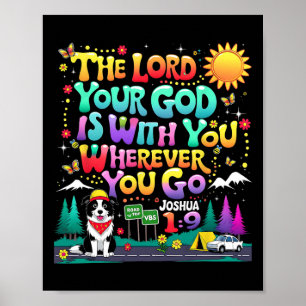 Vbs 2025 True North Roadtrip Der Herr dein Gott Ch Poster