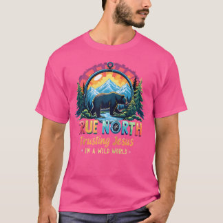 Vbs 2025 True North Vertrauensvoller Jesus Christl T-Shirt