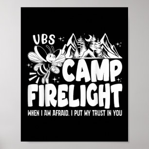Vbs Camp Feuerlicht Vbs 2024 Ferienbibelschule Poster
