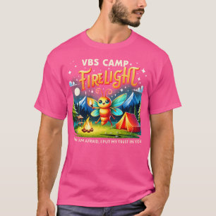 VBS Camp Fire of Vacation Bible School Camp T-Shirt