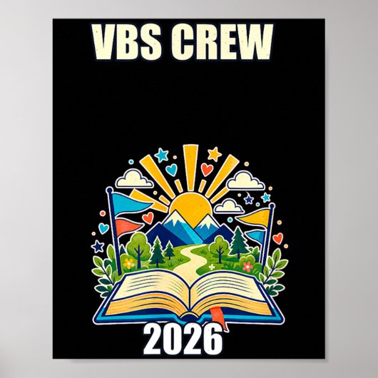 Vbs-Crew 2026 Sommercamp Poster (Vorne)