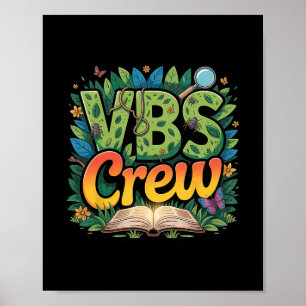 Vbs Crew Camp Jugend 2025 Vergrößerte Insekten Abe Poster