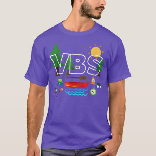 VBS Crew CapingVacation Bible School Camping T-Shirt
