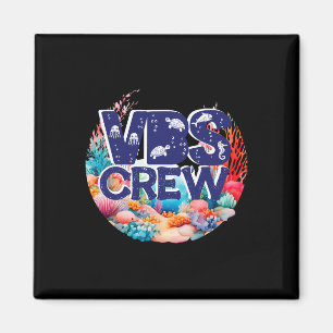 Vbs Crew Ferienbibel Schule Scu Vbs Crew Ozean  Magnet