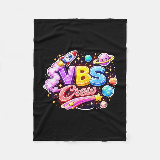 Vbs-Crew Ferienbibel Schule-Squad religiös Fleecedecke (Vorderseite)