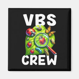 Vbs Crew Magnified Vbs 2025 Bibelferien  Magnet