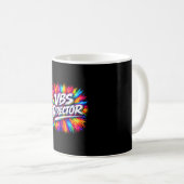 Vbs-Direktor Splash farbenfroh zu Ferienbibel Kaffeetasse (VorderseiteRechts)