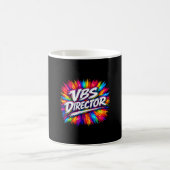 Vbs-Direktor Splash farbenfroh zu Ferienbibel Kaffeetasse (Mittel)