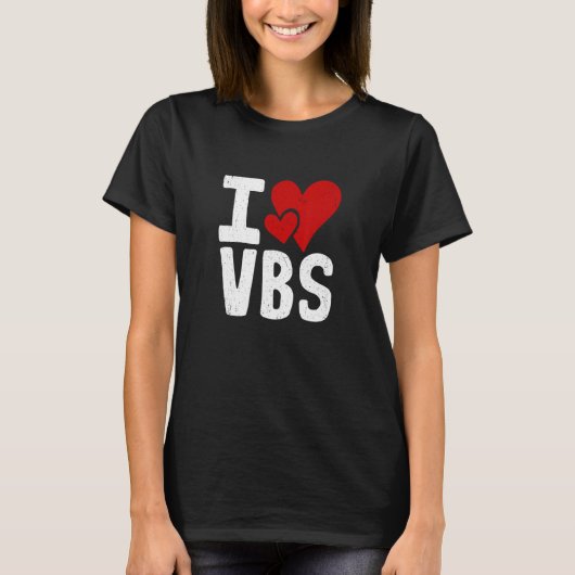 VBS I Liebe Vacation Bible School Christlich VBS C T-Shirt (Vorderseite)