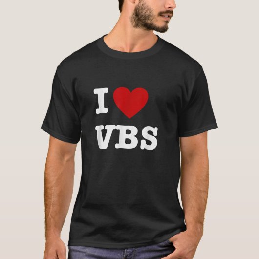 VBS I Liebe Vacation Bible School Christlich VBS C T-Shirt (Vorderseite)