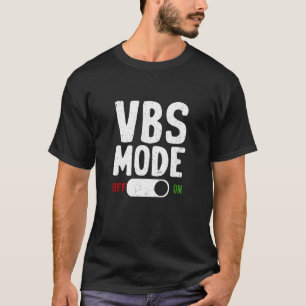 VBS Vacation Bible School Modus im Sommer Christli T-Shirt