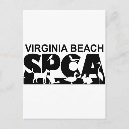 VBSPCA Logo Postkarte (Vorderseite)