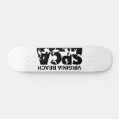 VBSPCA Logo-Skateboard Skateboard (Horizontal)